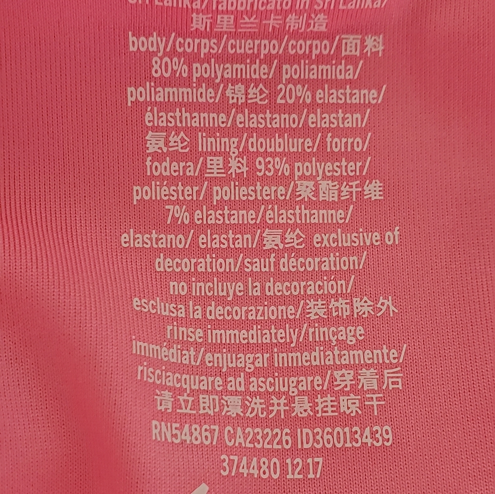 NWT! Victoria's Secret Pink low plunge swimsuit. - Picture 5 of 5